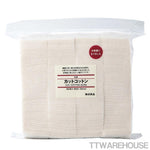 MUJI Organic and Unbleached Cut Facial Cotton Pads 180pcs