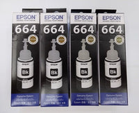 EPSON ORIGINAL T6641 70ml Ink for L120/L300/L350/L365/L550/L555 (Black)