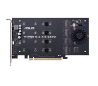 ASUS HYPER M.2 x16 Card Expansion PCIe 3.0 Intel VROC Support 4 NVMe SSD