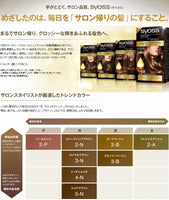 (3 Boxes) Syoss Oleo Cream Hair Color (2N 3N 4N - Select Color)