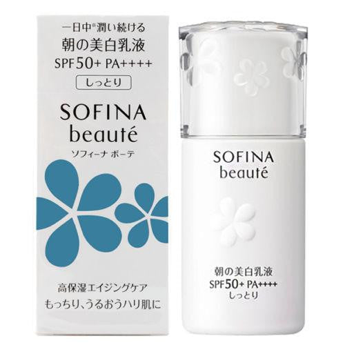 SOFINA BEAUTE WHITENING UV CUT DAY PROTECTOR EMULSION SPF50+ PA++++