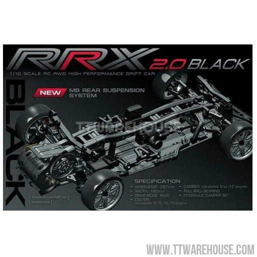 MST 532163 RRX 2.0 S RWD Drift KIT (Black Edition) WHEELBASE: 257mm