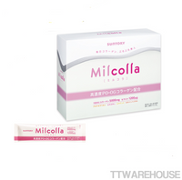 (4 BOXES)  SUNTORY Milcolla Collagen Powder 6.5g x 30 Sticks