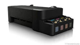 EPSON L120 Inkjet 4-Color Ink Tank System (ITS) Compact Printer with Inkset