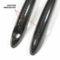 Carbon Fiber Door Handle Cover w/Comfort for MINI COOPER R55/R56/R57/R60 01-14