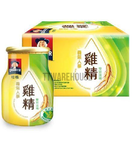 Quaker Ginseng Chicken Essence Drink 養氣人蔘雞精滋補液 68ml (36 Bottles)