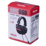 Superlux HMC660E Professional Audio Monitoring Headset with Condenser Microphone