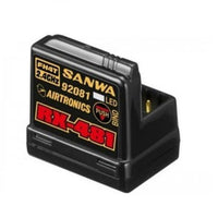 Sanwa RX-481 RX481 Receiver 4 Channel 2.4GHz for EP GP RC Car On Off Road