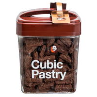 TK Food Cubic Pastry Cocoa 老楊方塊酥 可可 (520g Per Box)