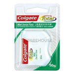 (24 PCS) NEW COLGATE Dental Floss Total [ Mint ] Oral Care Interdental Clean 50M