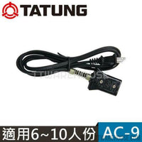 TATUNG AC-9 AC-8 Power Cord for TAC-10/6/11 Rice Cookers 1.5M 125V AC9