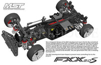 MST 532183 FXX 2.0 S Front Motor 1/10 RWD DRIFT CAR KIT