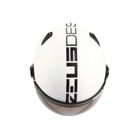 ZEUS ZS-210C DD11 Demi-Jet Helmet DOT ECE Approved M L XL XXL